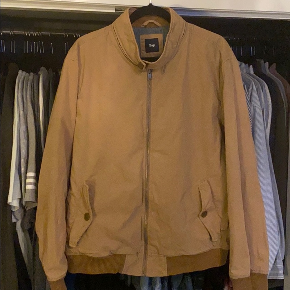 Gap Tan Bomber Jacket